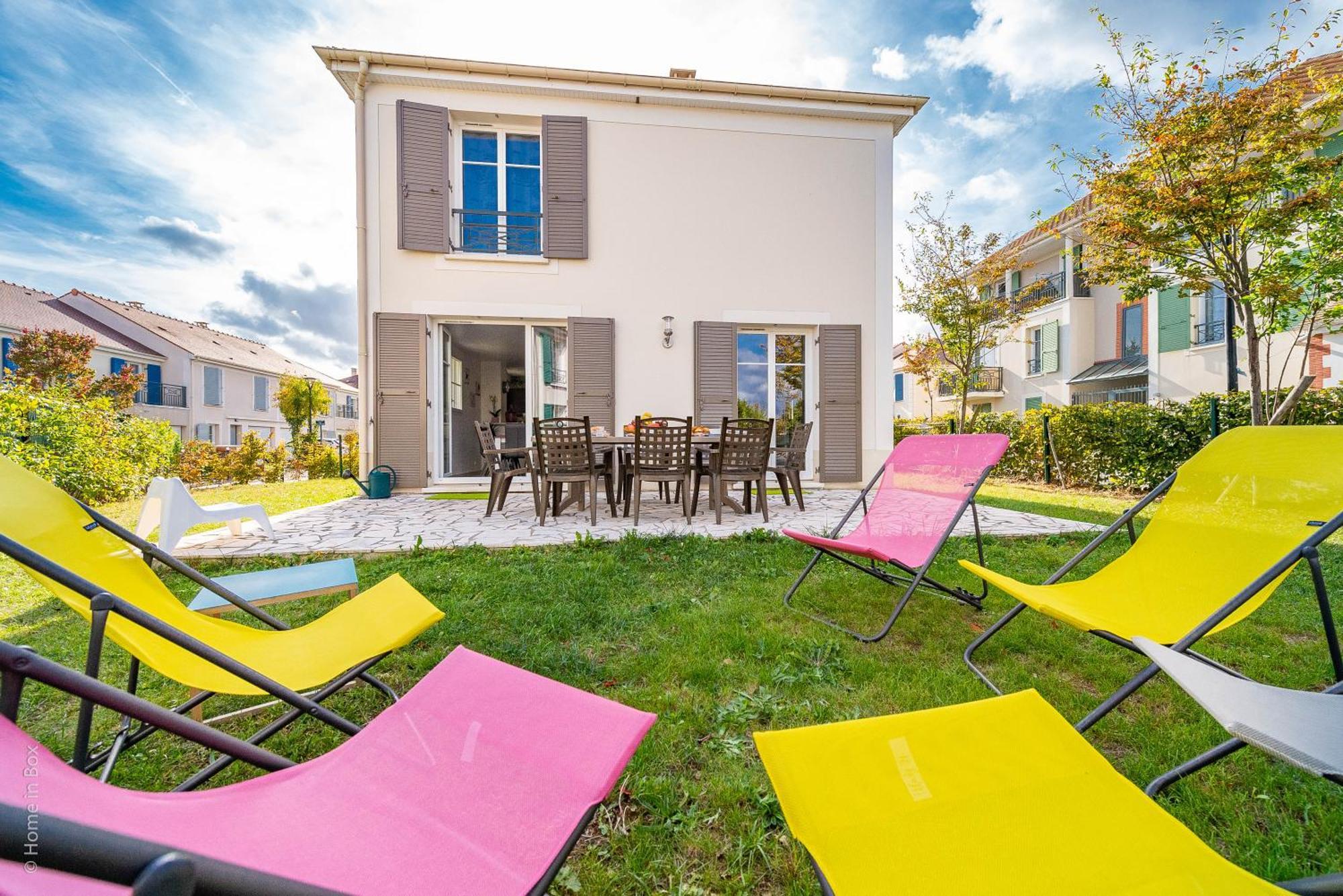 Gite La Villa Omagny Paris Marne-La-Vallee Eksteriør billede