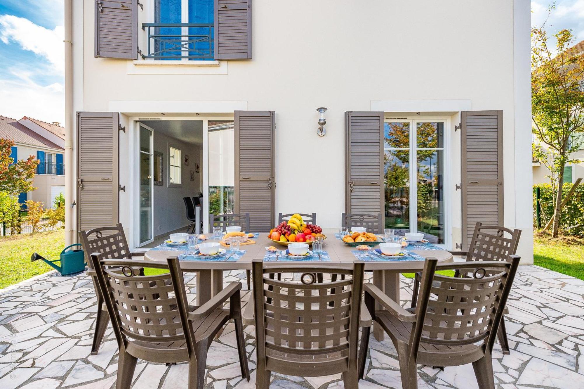 Gite La Villa Omagny Paris Marne-La-Vallee Eksteriør billede