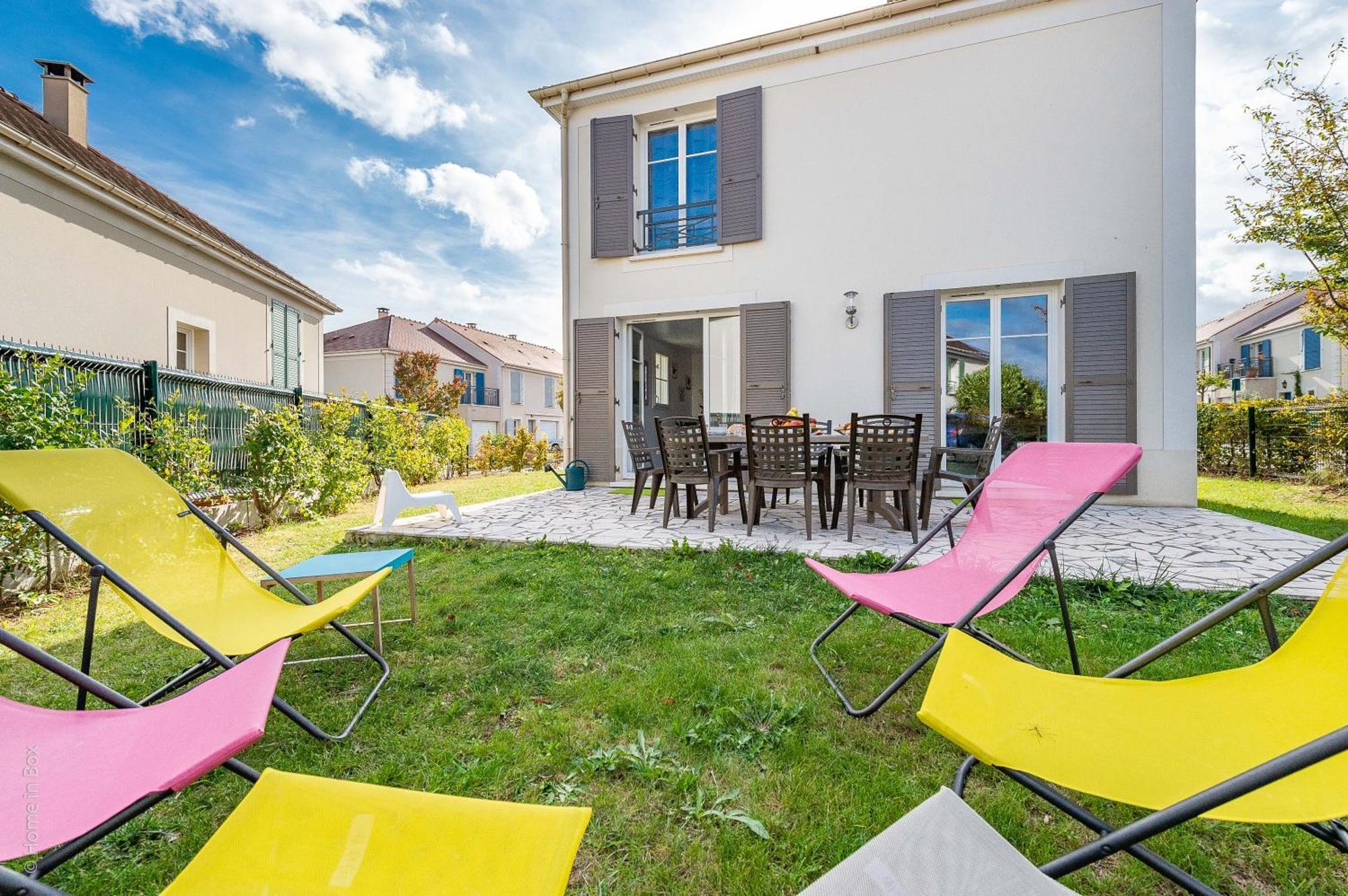Gite La Villa Omagny Paris Marne-La-Vallee Eksteriør billede